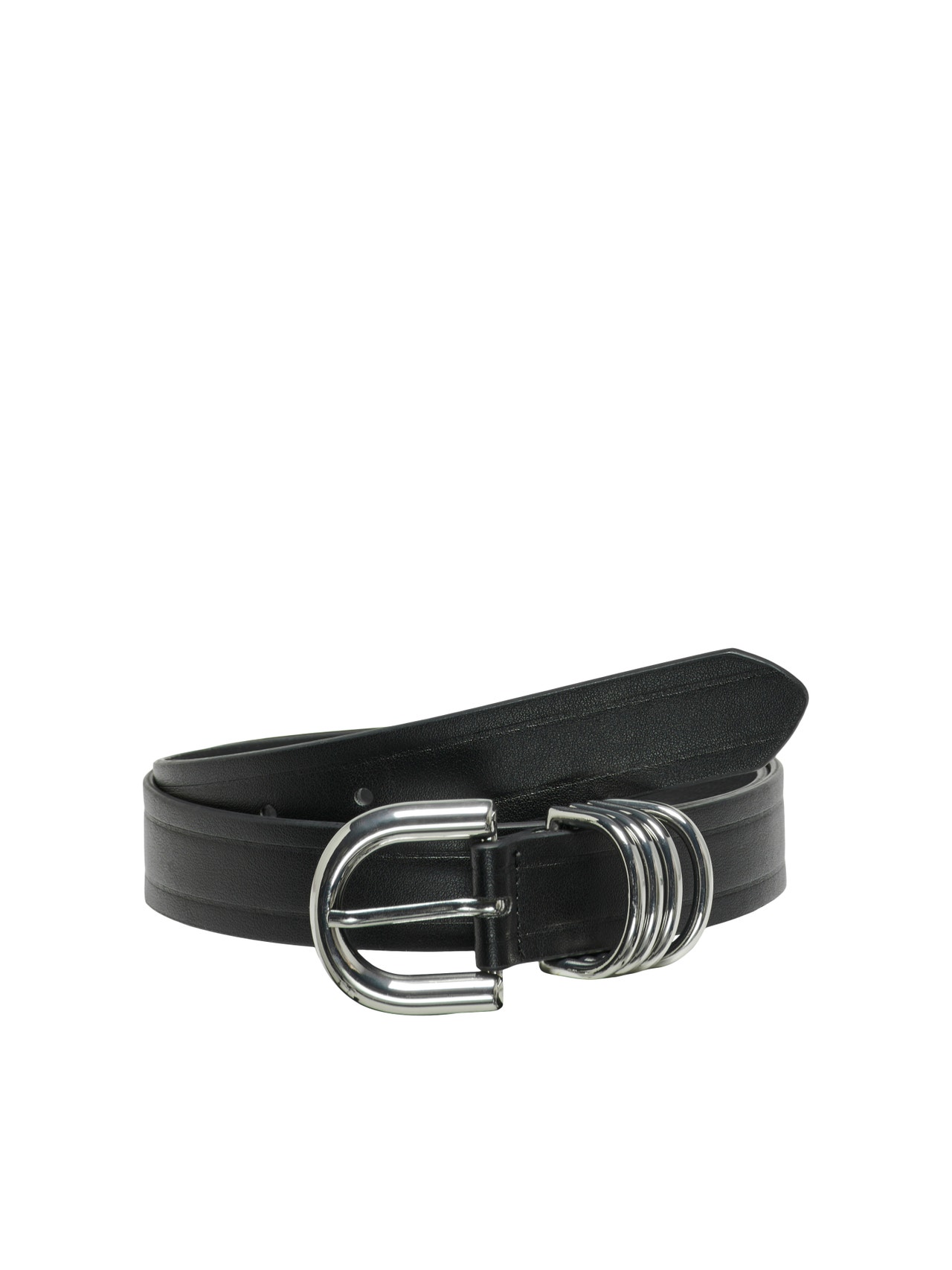 ONLY Leather look belt -Black - 15300906