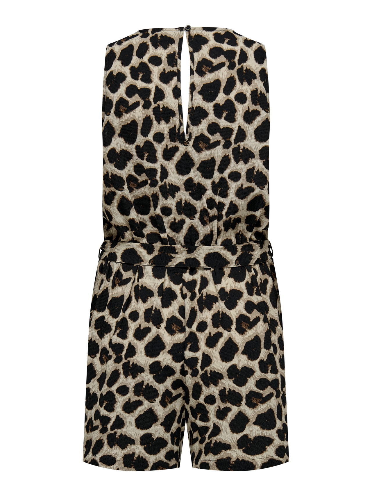 ONLY Wrap Playsuit -Pumice Stone - 15300911