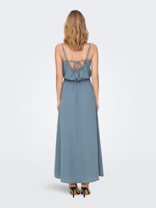 ONLY Regular fit O-hals Lange jurk -Blue Mirage - 15300912