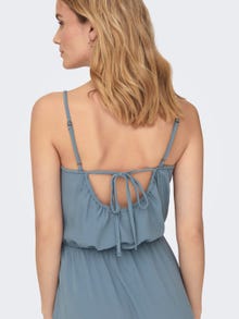 ONLY Regular Fit O-Neck Long dress -Blue Mirage - 15300912