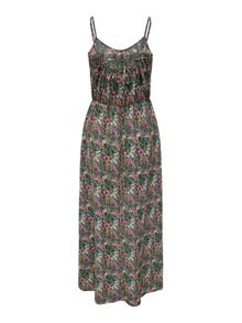 ONLY Regular Fit O-hals Lang kjole -Balsam Green - 15300912