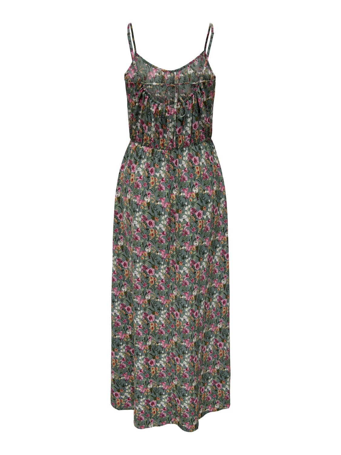 ONLY Regular Fit O-hals Lang kjole -Balsam Green - 15300912