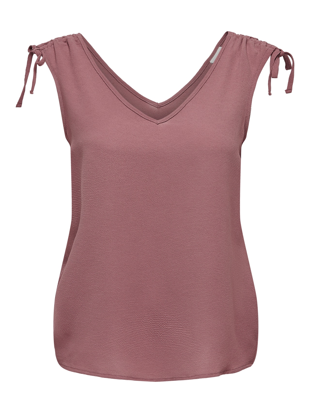 ONLY Regular Fit Round Neck Top -Rose Brown - 15300913
