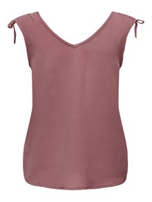 ONLY Tops Regular Fit Col rond -Rose Brown - 15300913