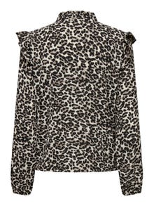 ONLY Regular Fit Kinakrage Skjorte -Pumice Stone - 15300946