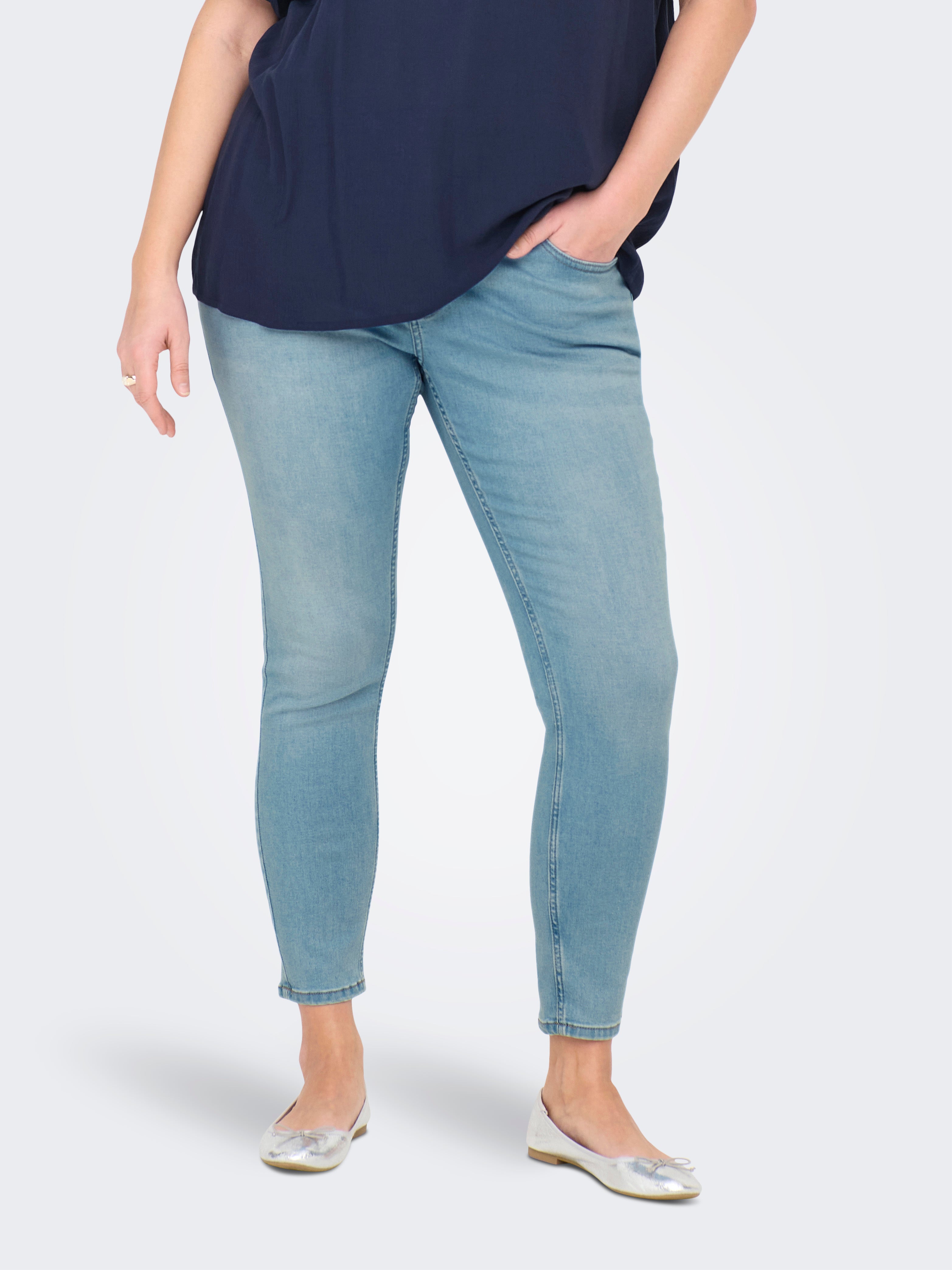 Caranna Hohe Taille Skinny Fit Jeans