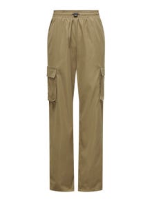 ONLY Pantalones cargo Corte regular Detalle elástico -Beech - 15301004