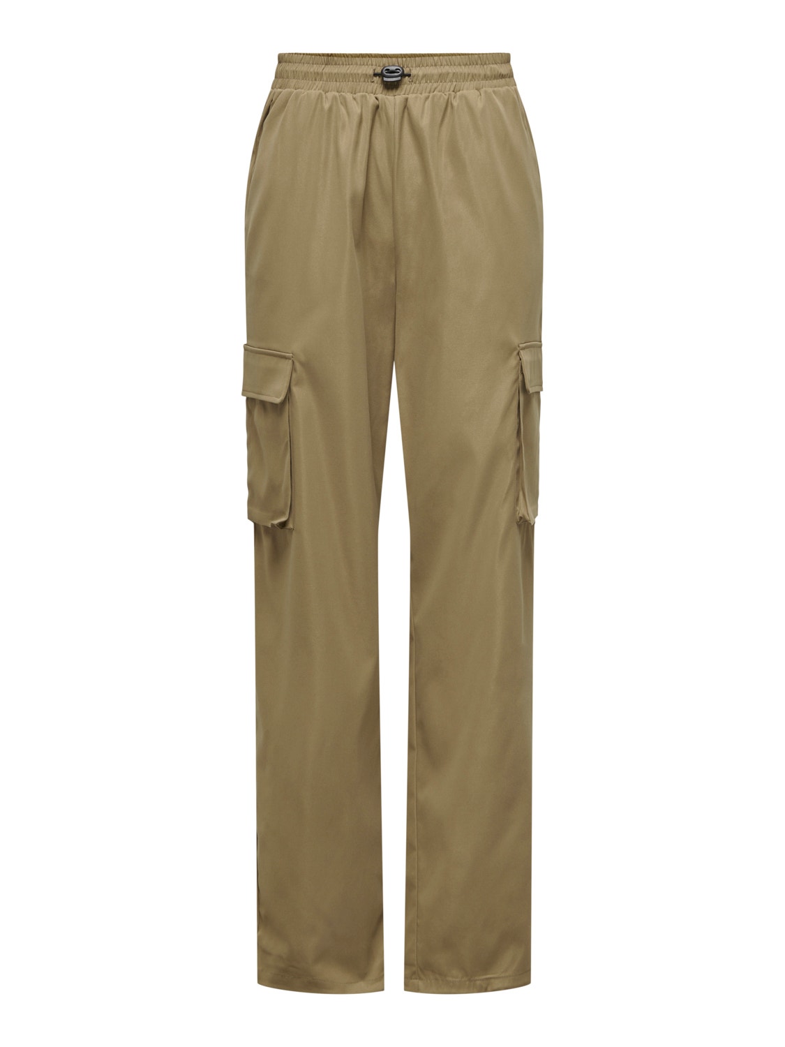 ONLY Pantalons cargo Regular Fit Élastique -Beech - 15301004