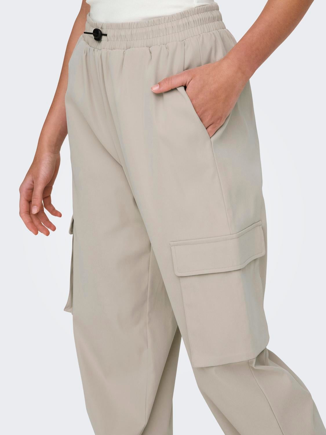 Cargo Pants With Strings