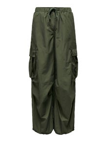 ONLY Parachute Cargo Pants -Olive Night - 15301090