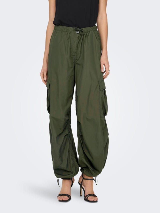 ONLY Loose Fit Elasticated hems Track Pants - 15301090