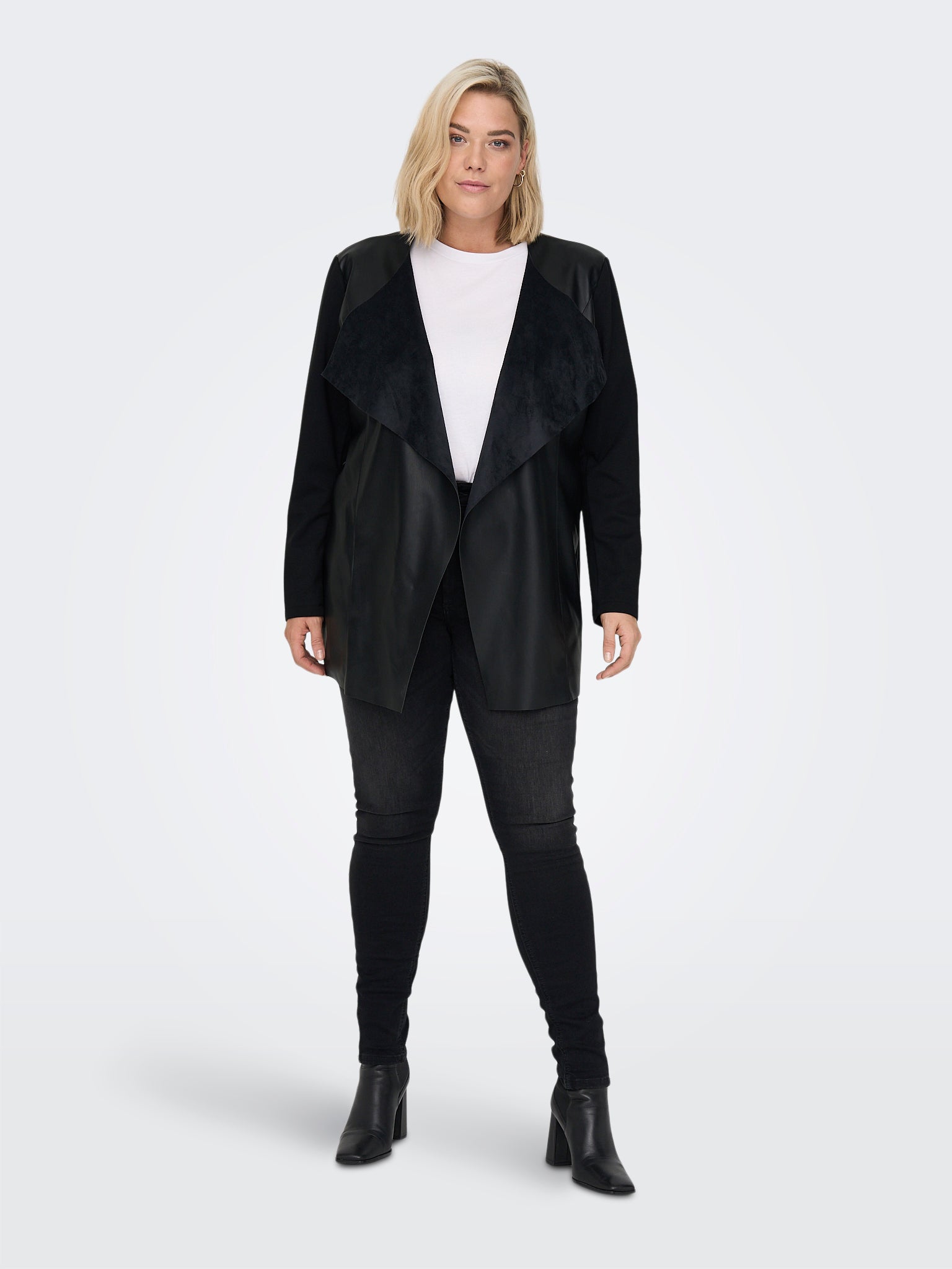 CARNEWSOUND Faux leather jacket Black ONLY
