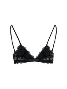 ONLY Lace bra -Black - 15301132