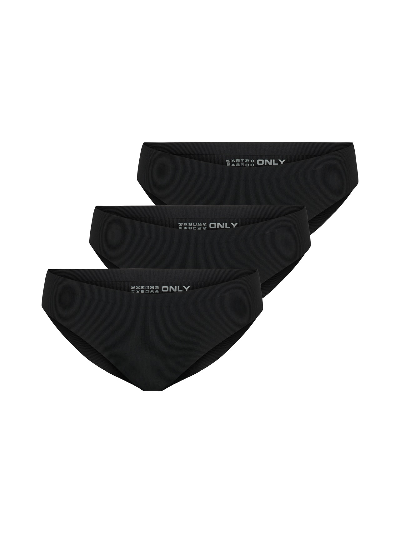 ONLY Niedrige Taille Unterhose -Black - 15301150