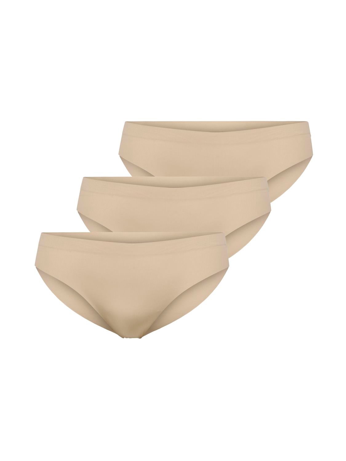 Low waist Briefs, Light Brown