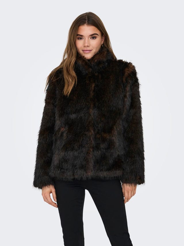 ONLY Faux fur jacket - 15301163