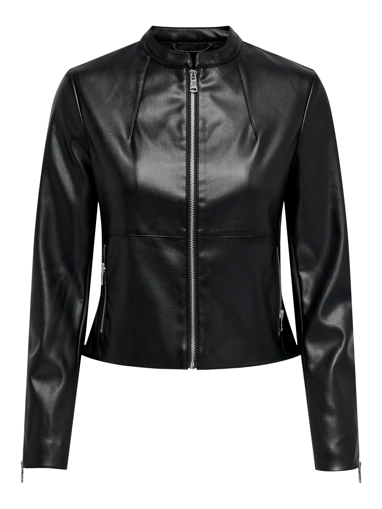 ONLY Faux leather jacket -Black - 15301173
