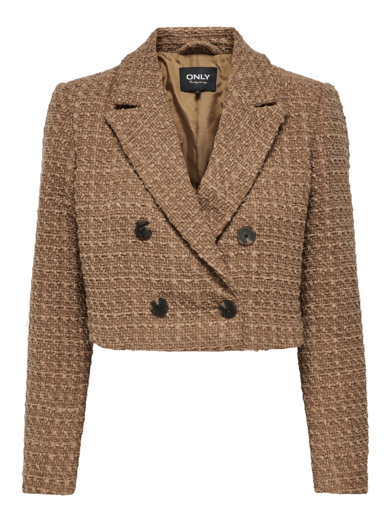 ONLY Blazers Loose Fit Col à revers -Toasted Coconut - 15301179