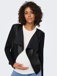 ONLY V-Neck Maternity Jacket -Black - 15301183