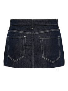 ONLY Mid waist Mini skirt -Dark Blue Denim - 15301264