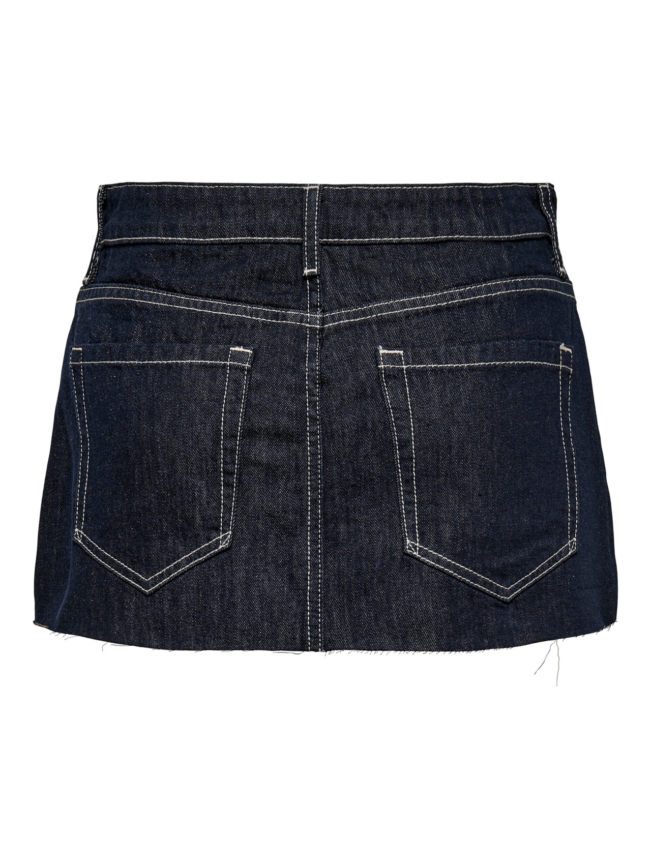 ONLY Minifalda Cintura media -Dark Blue Denim - 15301264