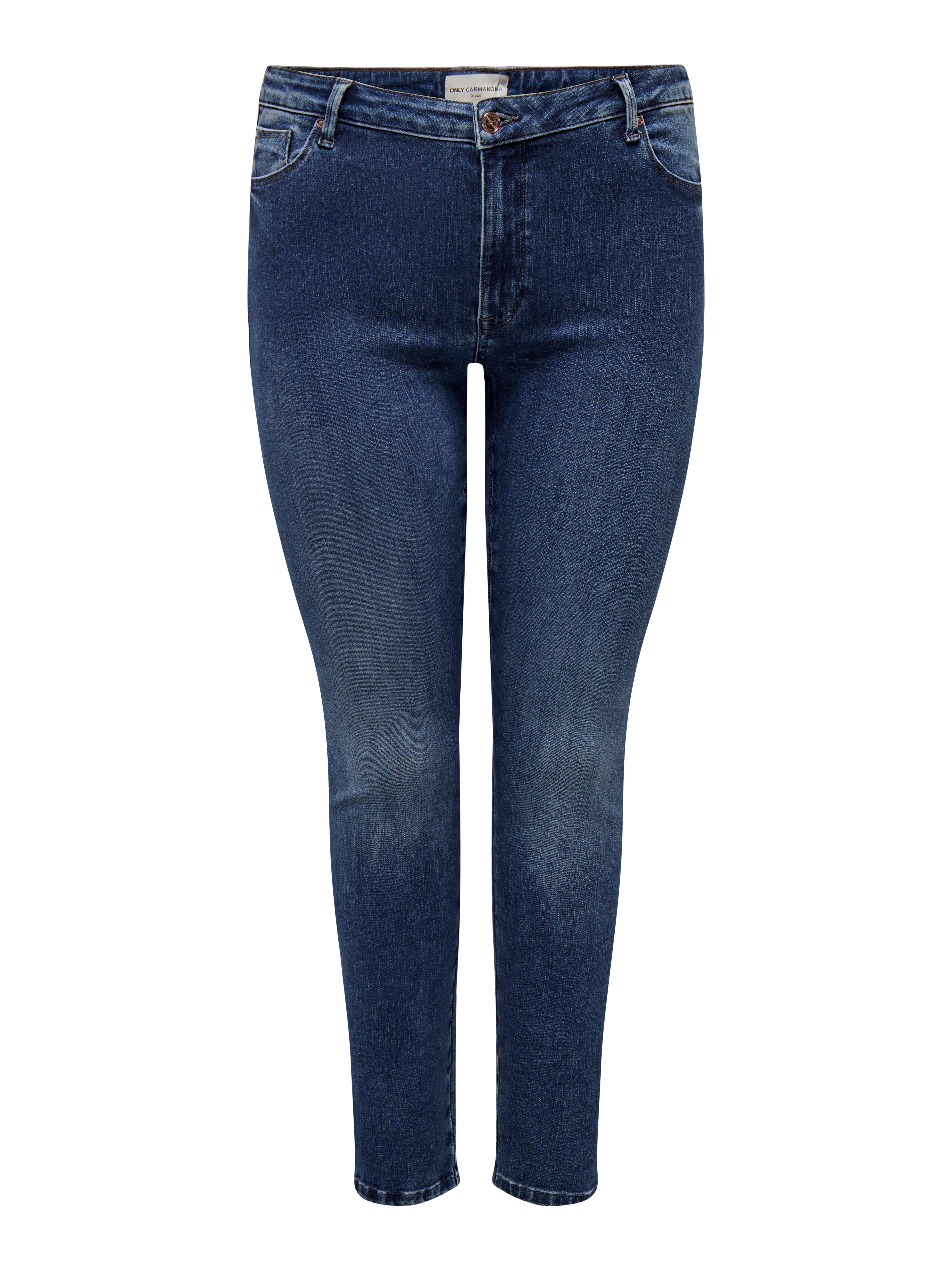 Thumbnail - Carshape Mittlere Taille Skinny Fit Jeans