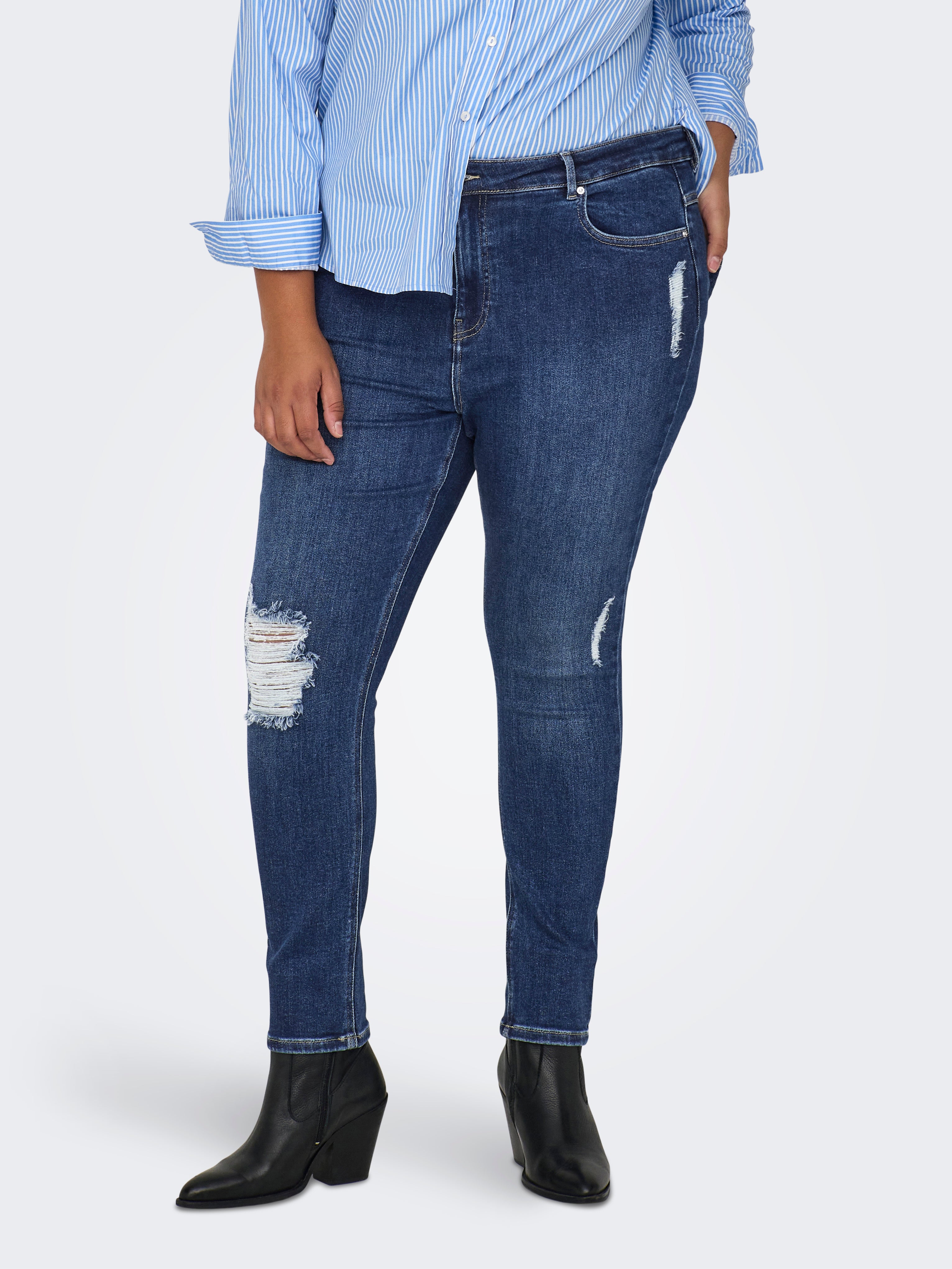 Carmila Hohe Taille Skinny Fit Jeans