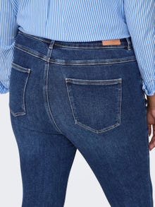ONLY carmila high waist skinny ankle jeans -Medium Blue Denim - 15301297