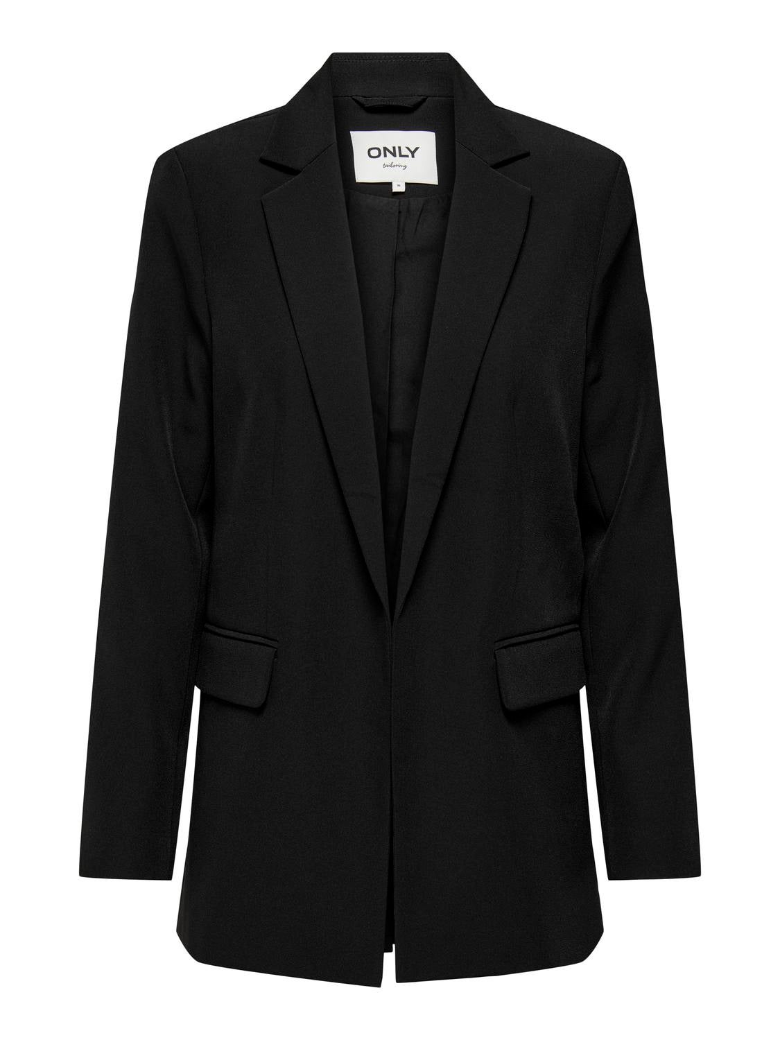 Black 2025 loose blazer