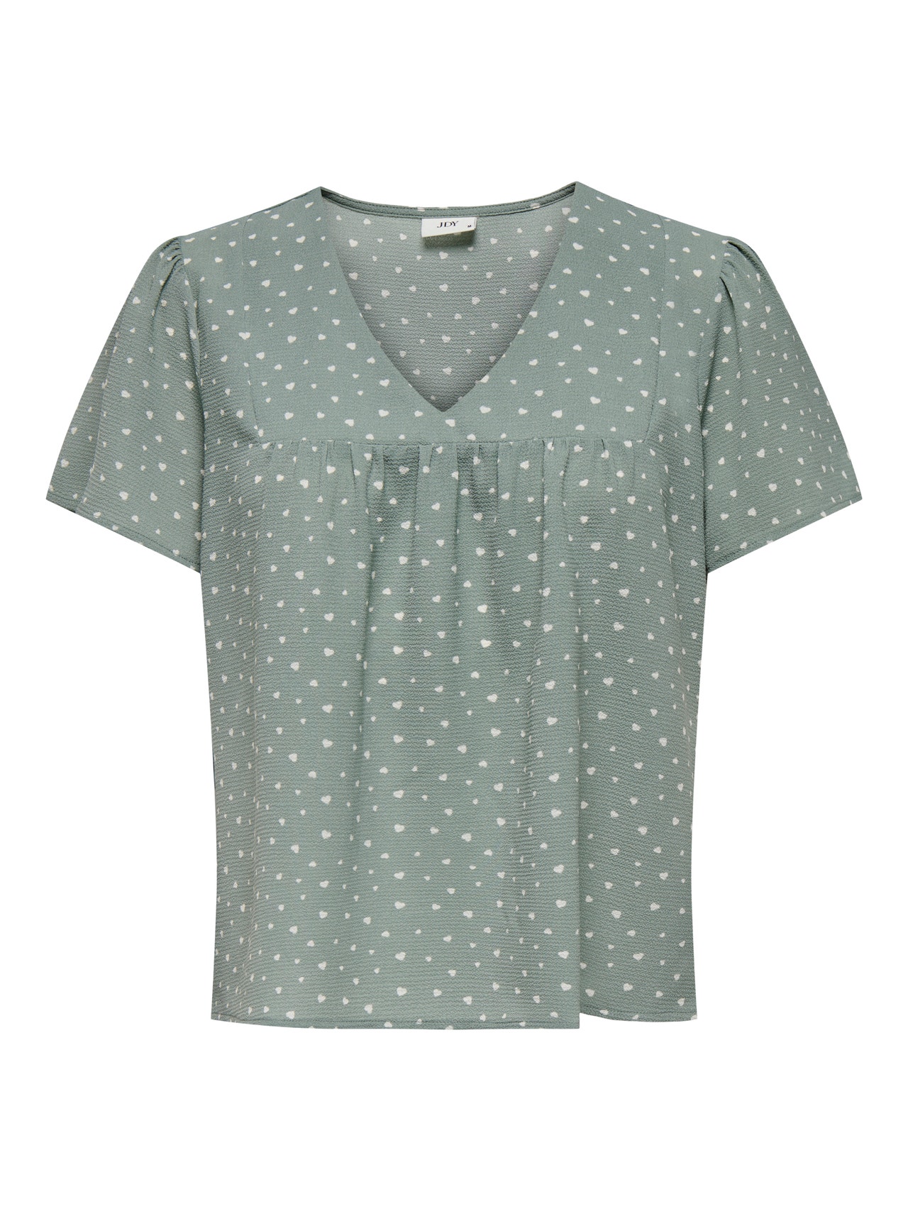 ONLY Top Regular Fit Scollo a V -Chinois Green - 15301376