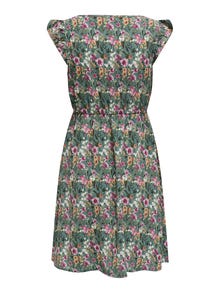 ONLY Mini v-neck dress -Balsam Green - 15301378