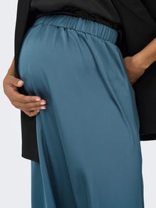 ONLY Mama midi skirt -Blue Mirage - 15301379