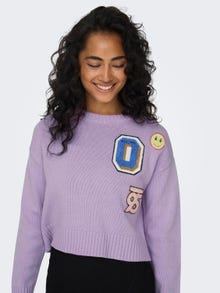 ONLY O-ringning Pullover -Lavendula - 15301511