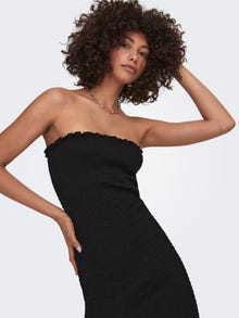 ONLY Slim fit Off-shoulder Korte jurk -Black - 15301514