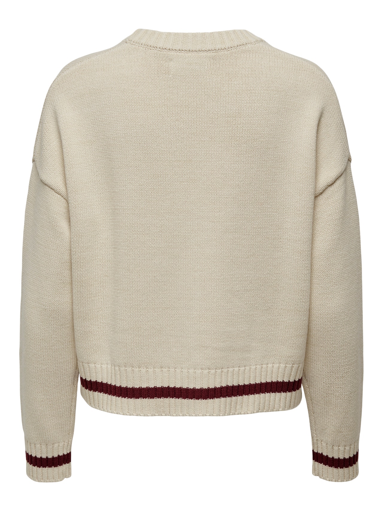 ONLY O-Neck Pullover -Birch - 15301515