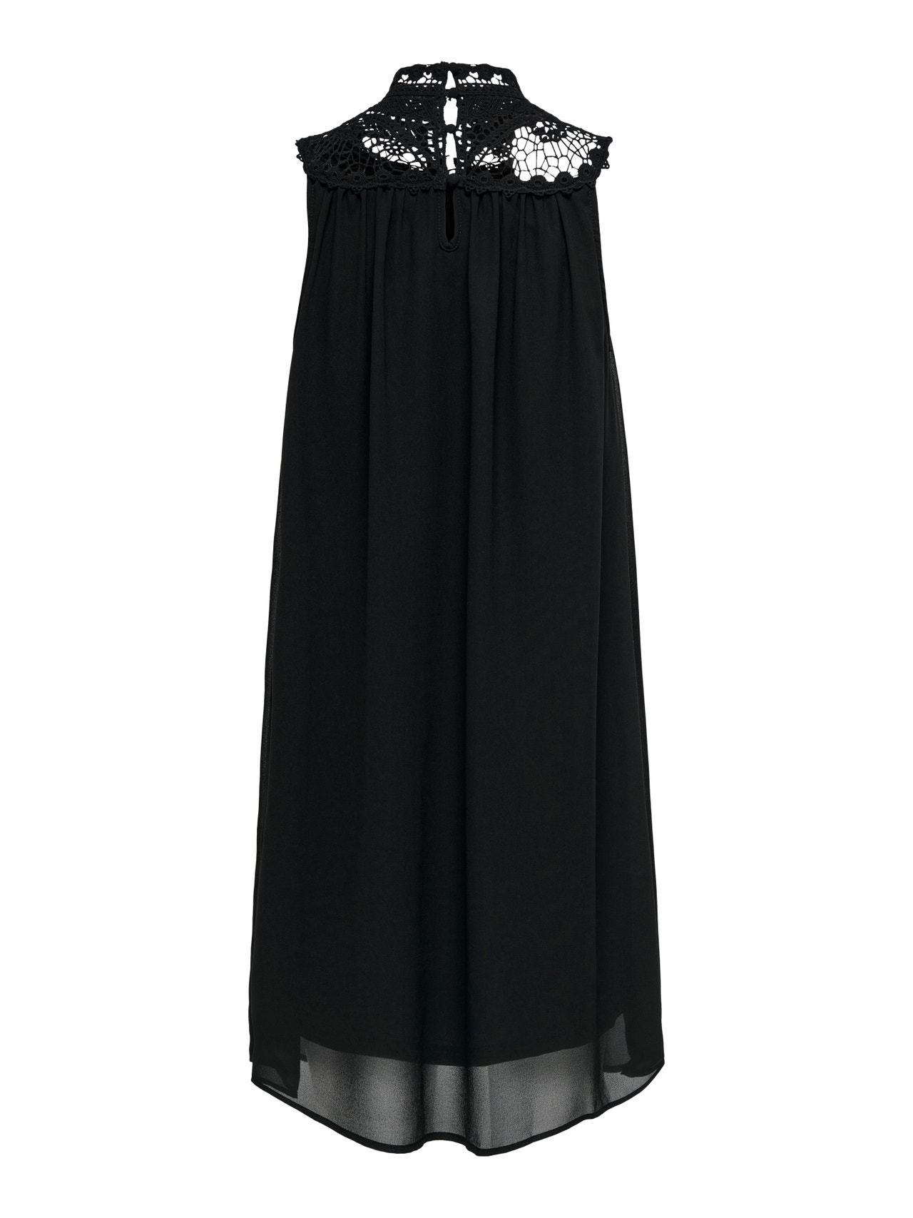 ONLY Regular Fit High neck Maternity Short dress -Black - 15301520
