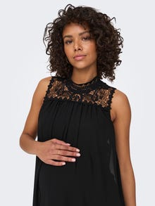 ONLY Mama lace detail dress -Black - 15301520