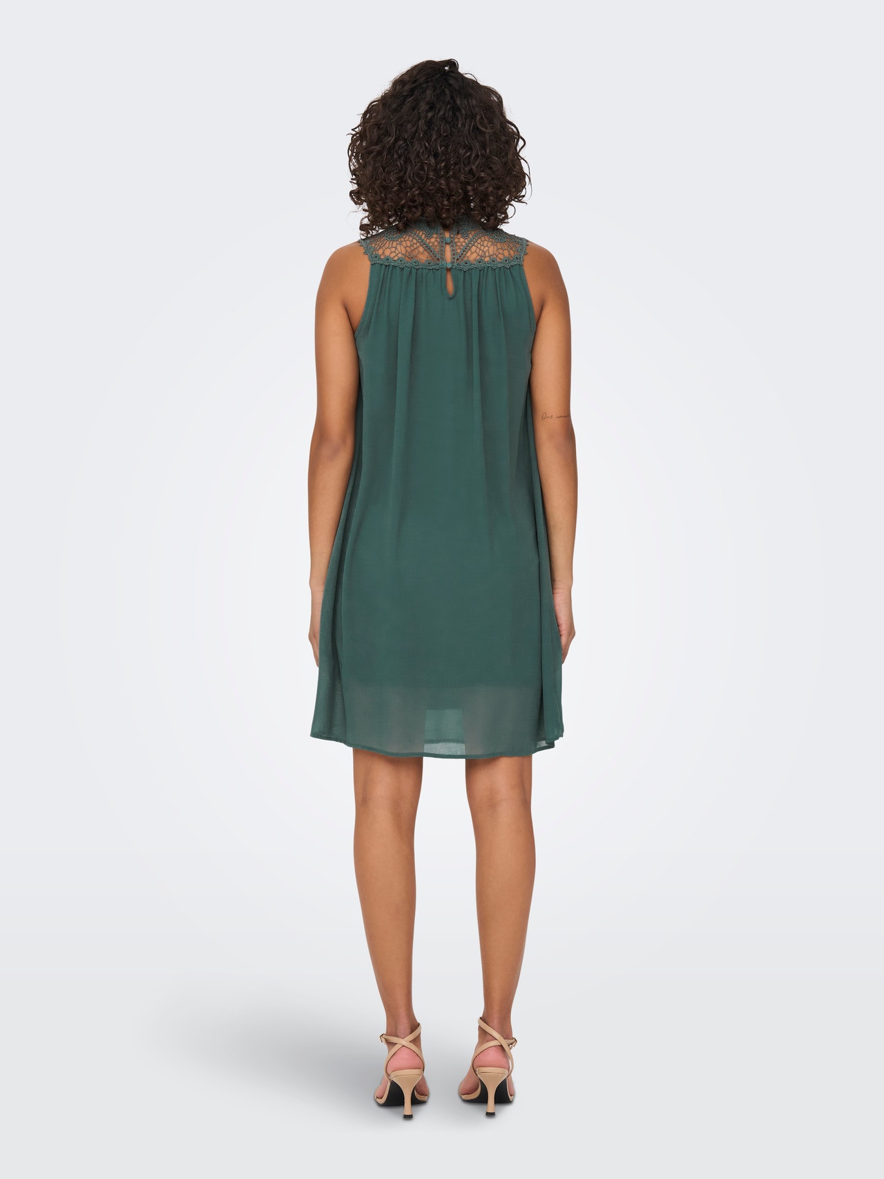 ONLY Mama lace detail dress -Balsam Green - 15301520