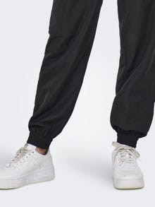 ONLY Regular Fit Mid waist Trousers -Black - 15301582