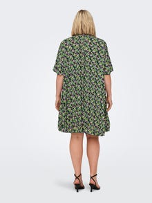 ONLY Regular fit V-Hals Korte jurk -Ponderosa Pine - 15301927