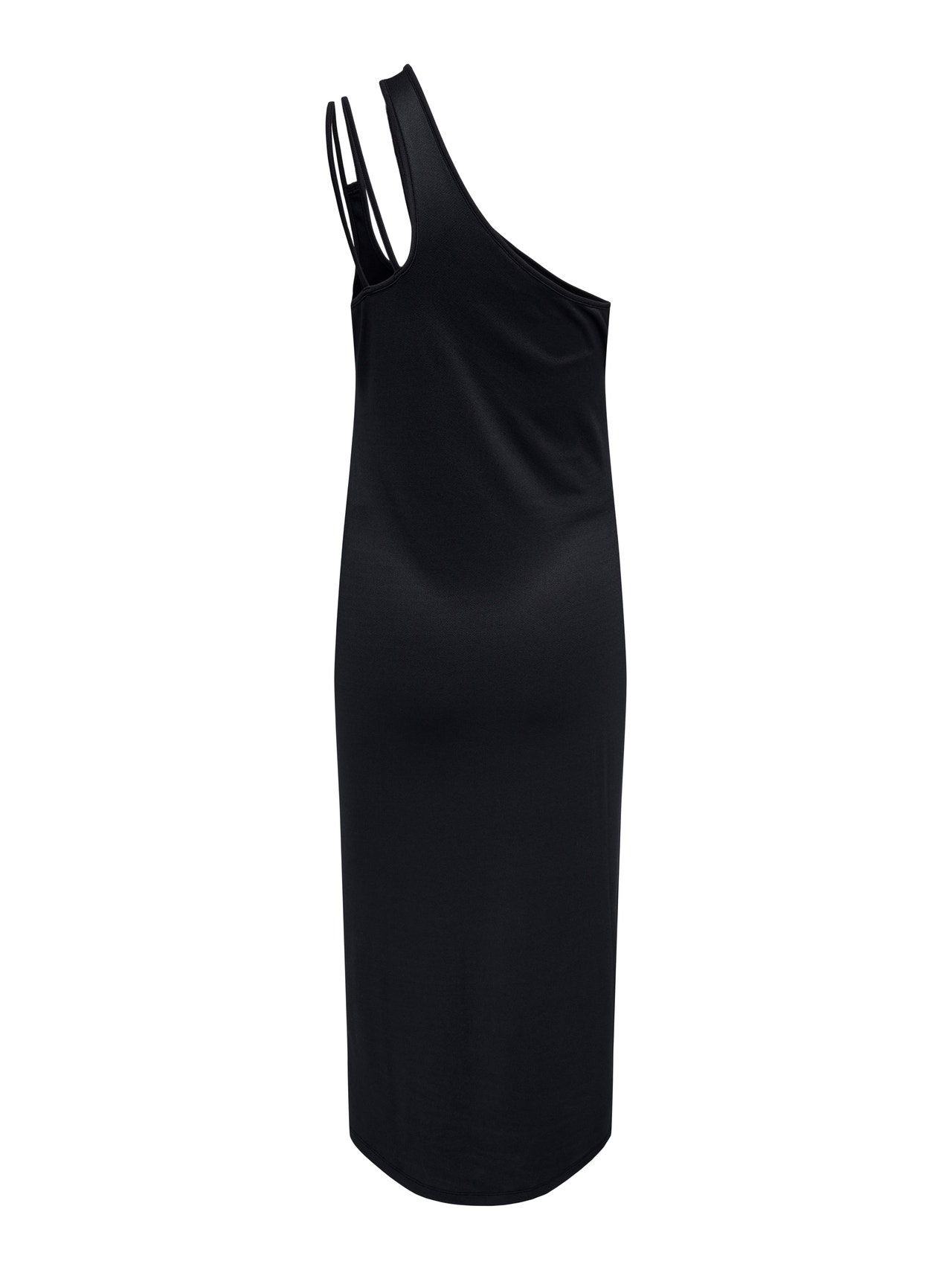 ONLY Regular fit Een schouder Zwangerschap Lange jurk -Black - 15302094