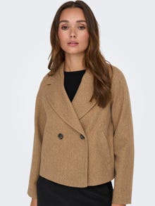 ONLY Spread collar Jacket -Camel - 15302107