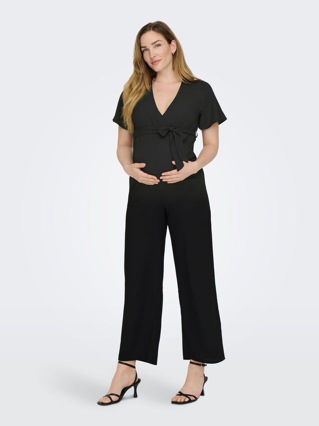 ONLY Mama short sleeved jumpsuit - 15302109