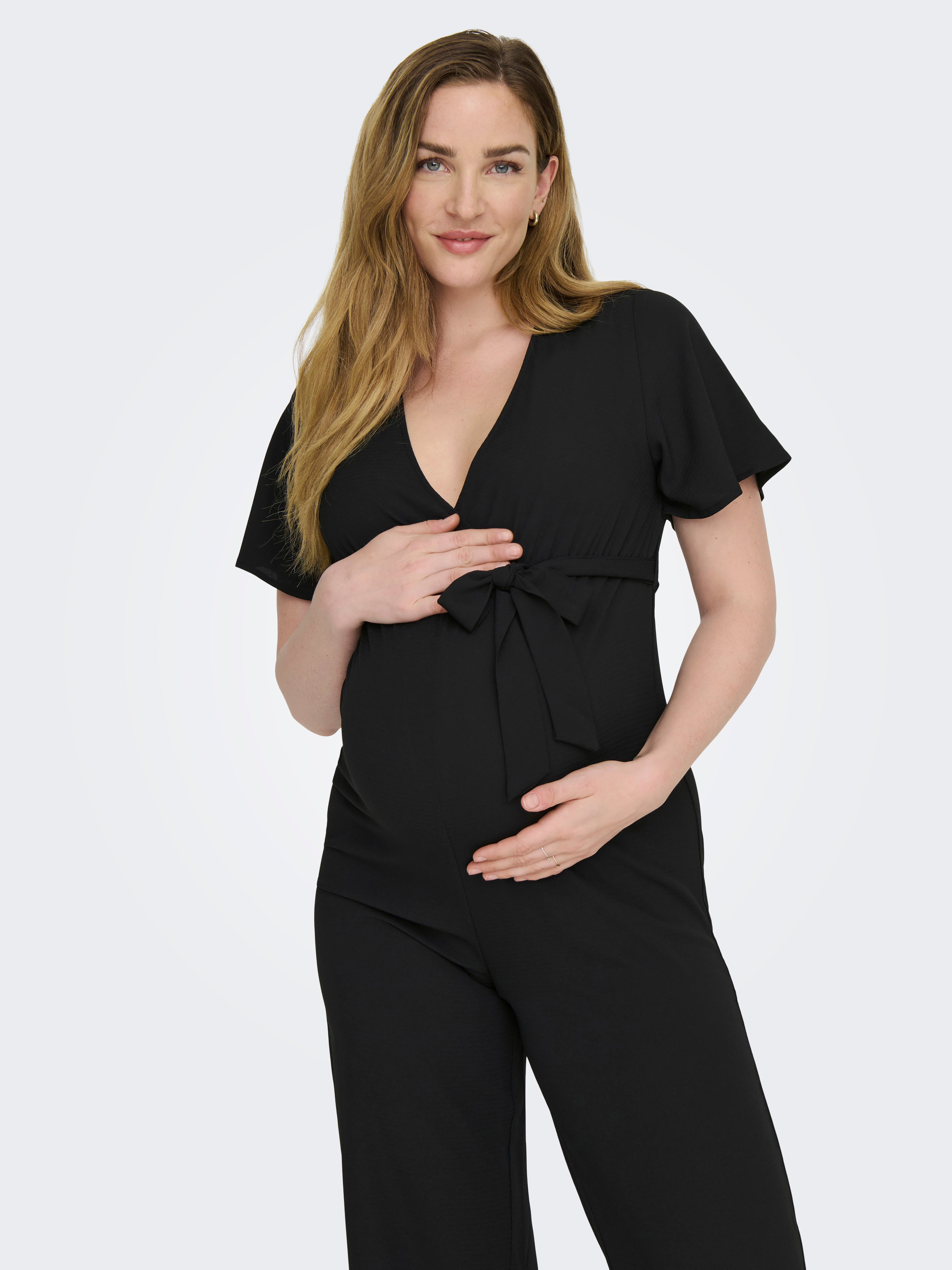 Zwangerschap Jumpsuit Zwart ONLY®