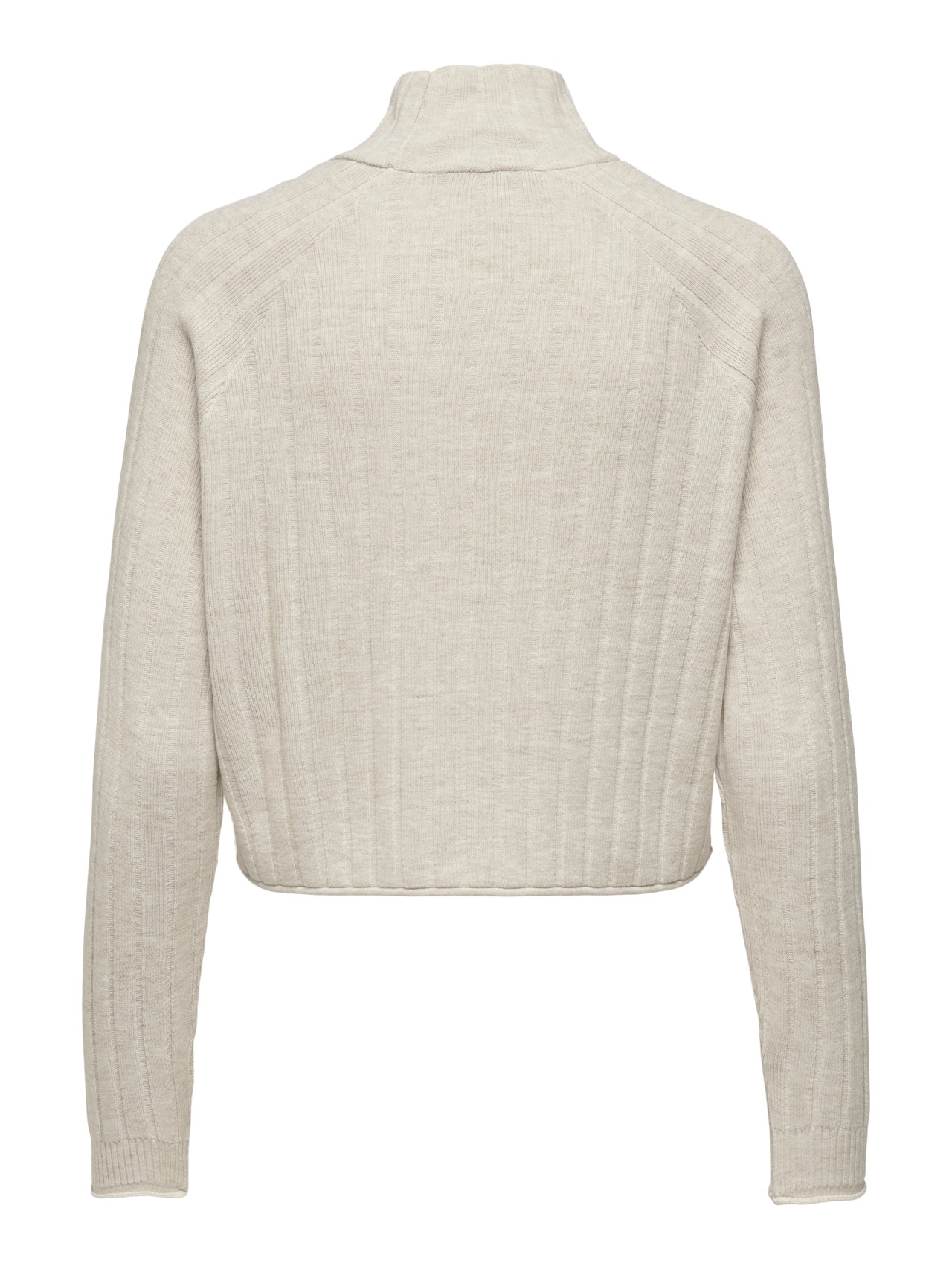 ONLY Hög hals Pullover -Pumice Stone - 15302180