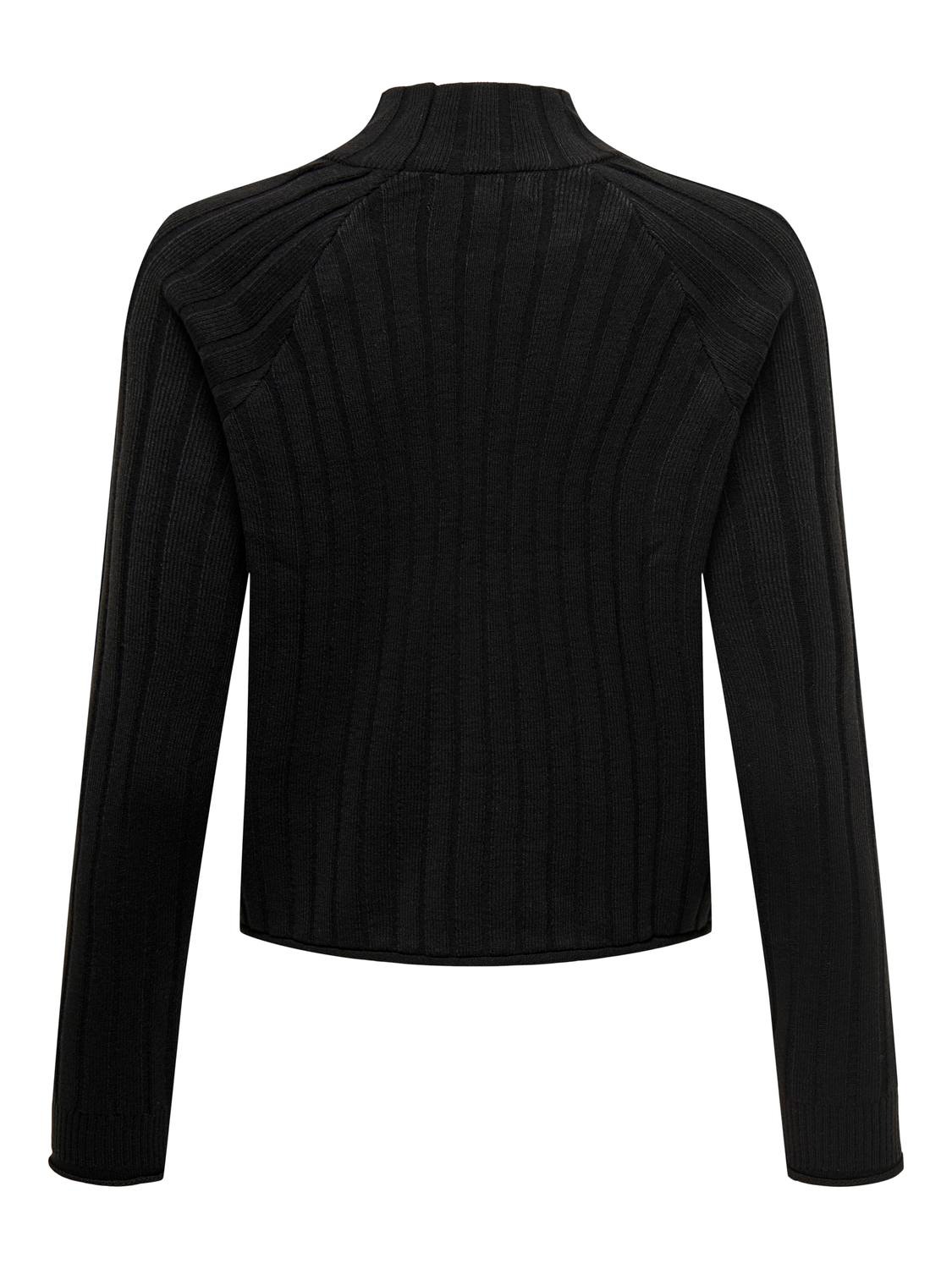 ONLY Pull-overs Col haut -Black - 15302180