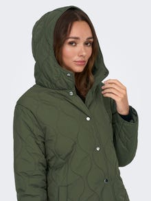 ONLY Hood Coat -Forest Night - 15302203