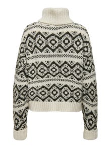 ONLY Roll neck knitted pullover -Birch - 15302221