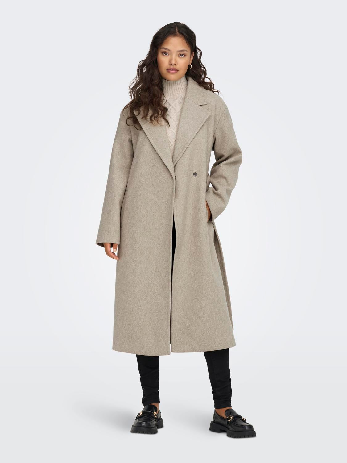 Long classic coat