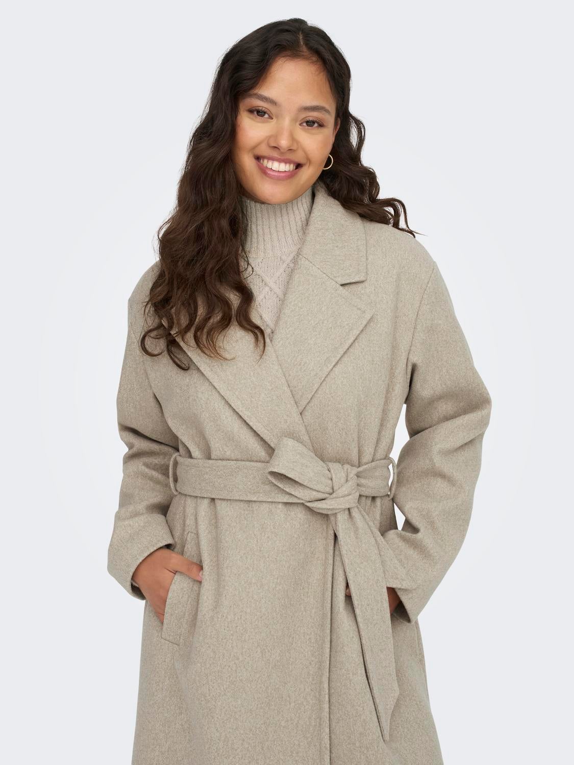 Long classic coat